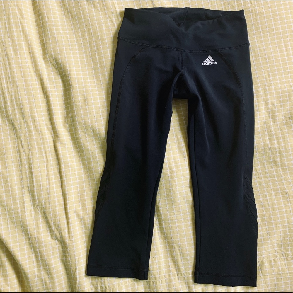 Adidas cropped athletic tights